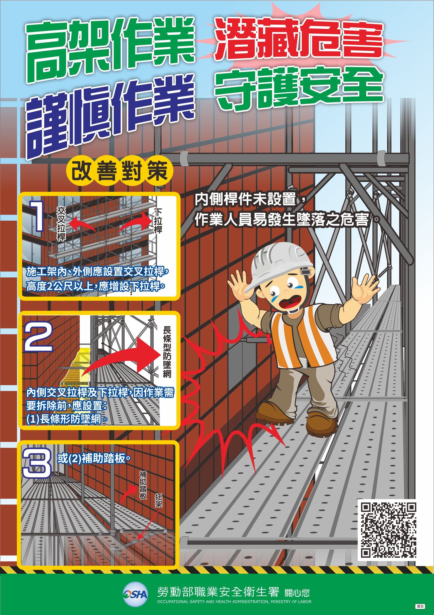 施工架作業安全-勞動部職業安全衛生署