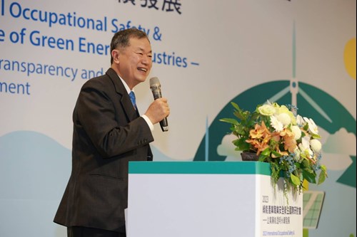 Hsu Chuan-sheng, Deputy Minister of Ministry of Labor said in his speech that the Ministry of Labor has continued to promote exchanges and cooperation with developed countries in recent years, learning from the international experience to enhance the safety performance and competitiveness of the Taiwan industries.